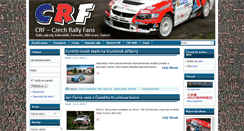 Desktop Screenshot of czech.rallyfans.info