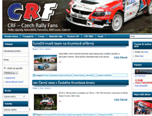 Tablet Screenshot of czech.rallyfans.info